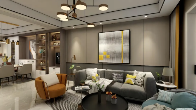 九安城110m2丨現(xiàn)代風(fēng)格