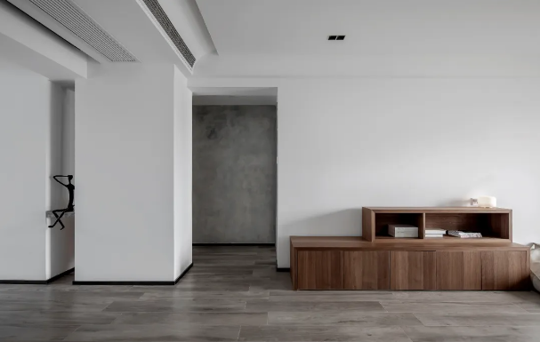 100m2 極簡風(fēng)三居，簡約、自由、互動(dòng)是空間的主旋律~