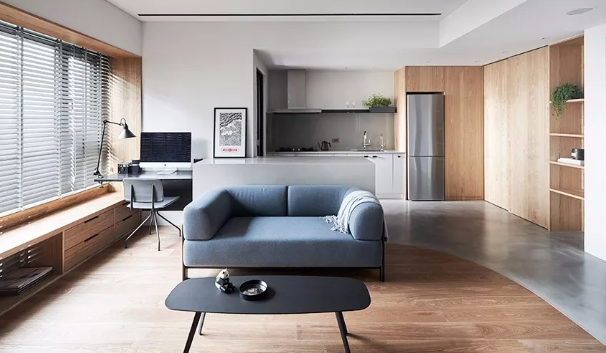 45㎡小婚房：麻雀雖小，豪華感巨強(qiáng)！