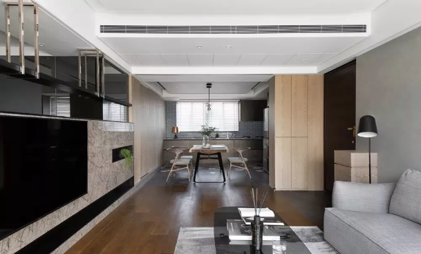 70㎡現(xiàn)代簡約風(fēng)，開放式格局端莊優(yōu)雅好舒適！